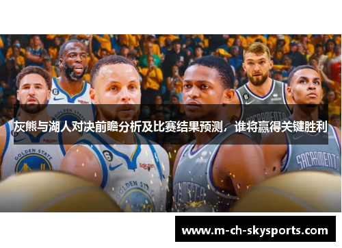 灰熊与湖人对决前瞻分析及比赛结果预测，谁将赢得关键胜利